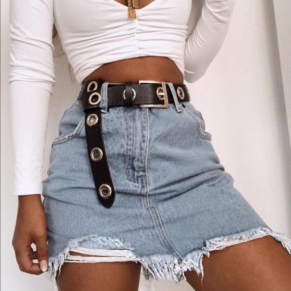 Nikita Tiger Mist Jean Skirt